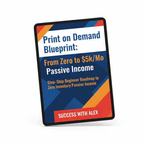 Print on Demand Blueprint: From Zero to $5k/Mo Passive Income